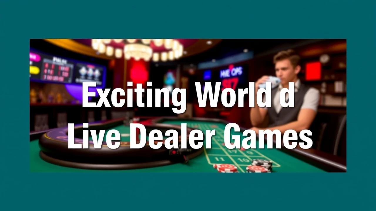 Delving into the Exciting World of Live Dealer Games